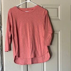 Kirkland Signature Women's Coral Long Sleeve Top